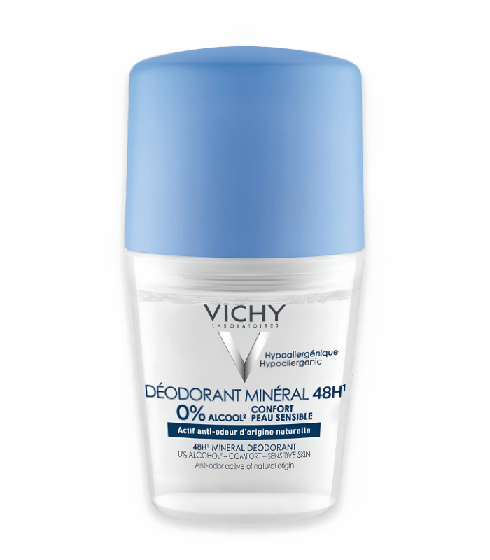 Vichy Déodorant Minéral Roll-On 48H Peaux Sensibles 50ml Vichy Déodorant Minéral Roll-On 48H Peaux Sensibles 50ml